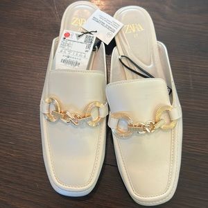 Cream/off white mules
